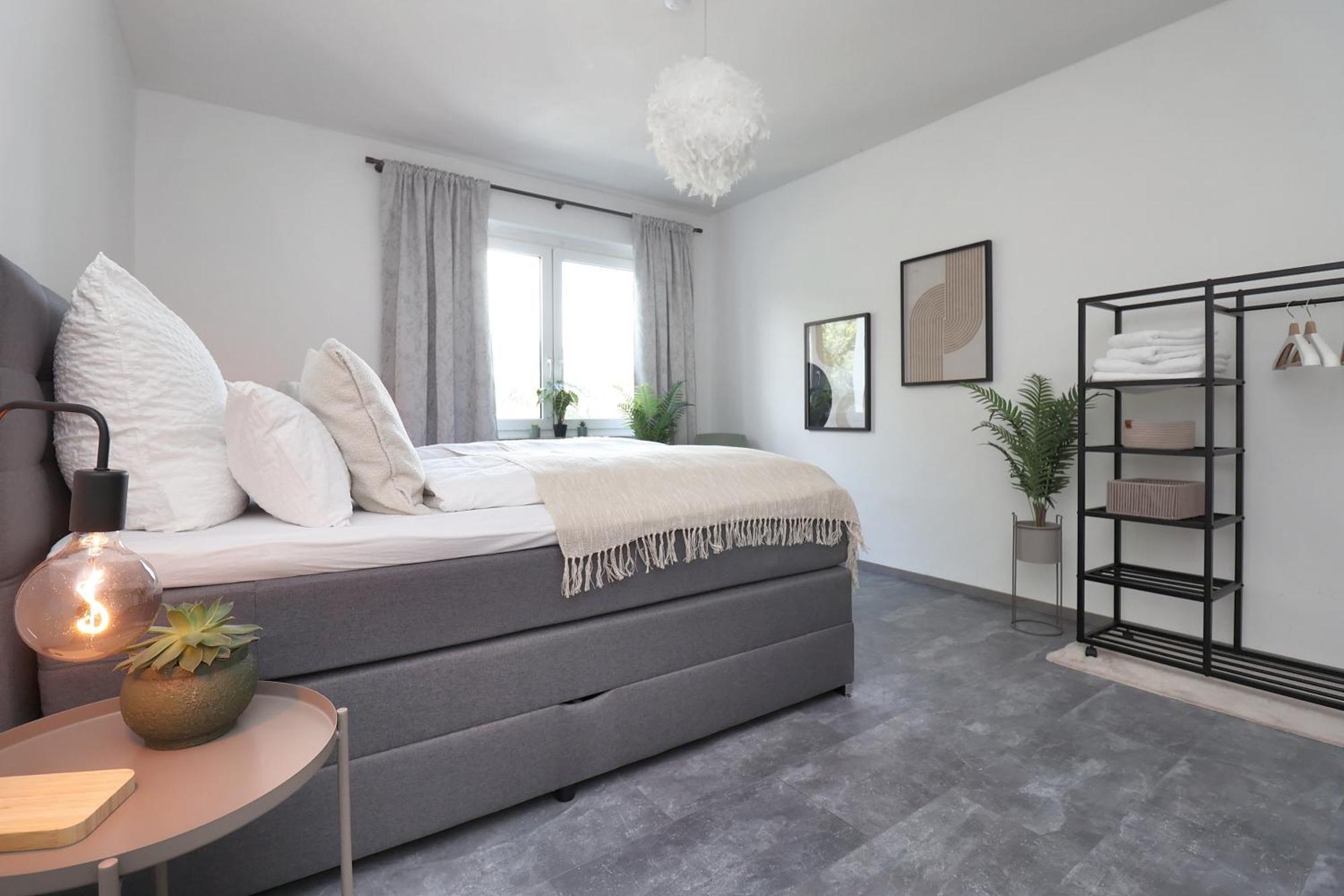 莱茵河畔的宾根Design Am Rhein - Traumlage Rheinufer I Kueche I Oeffentl Parkplaetze公寓 外观 照片